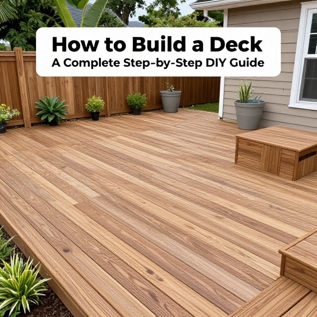 How to Build a Deck: A Complete Step-by-Step DIY Guide