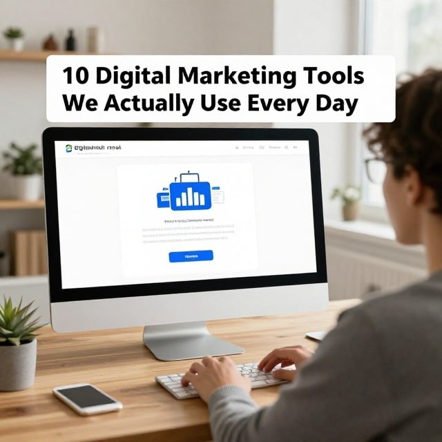 10 Digital Marketing Tools We Actually Use Every Day