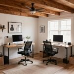 We Spent $10,276.47 Turning Our Basement Into an Office and Playroom