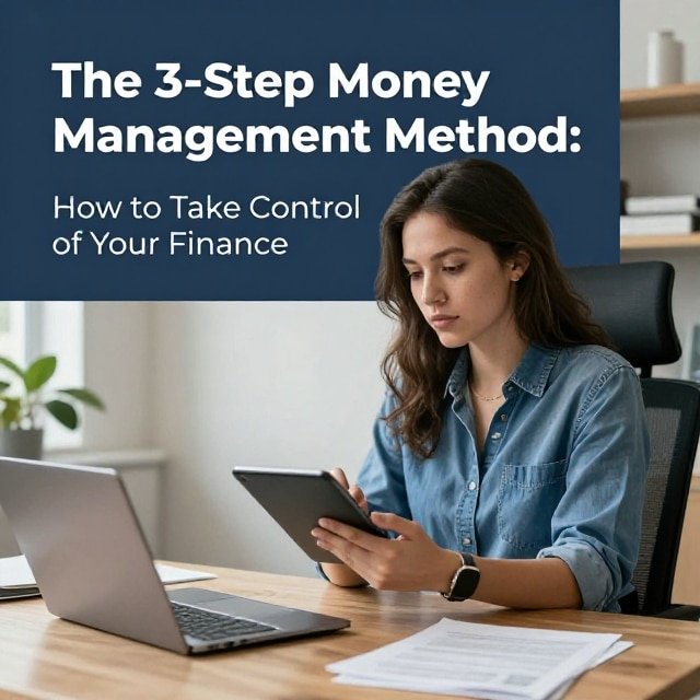 The 3-Step Money Management Method: How to Take Control of Your Finance